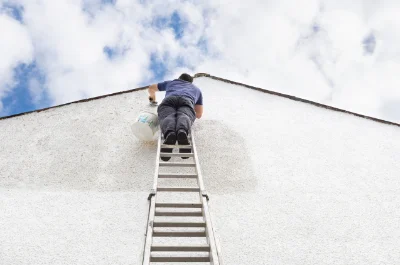 Peinture extérieure à Curchy — façades et ravalement